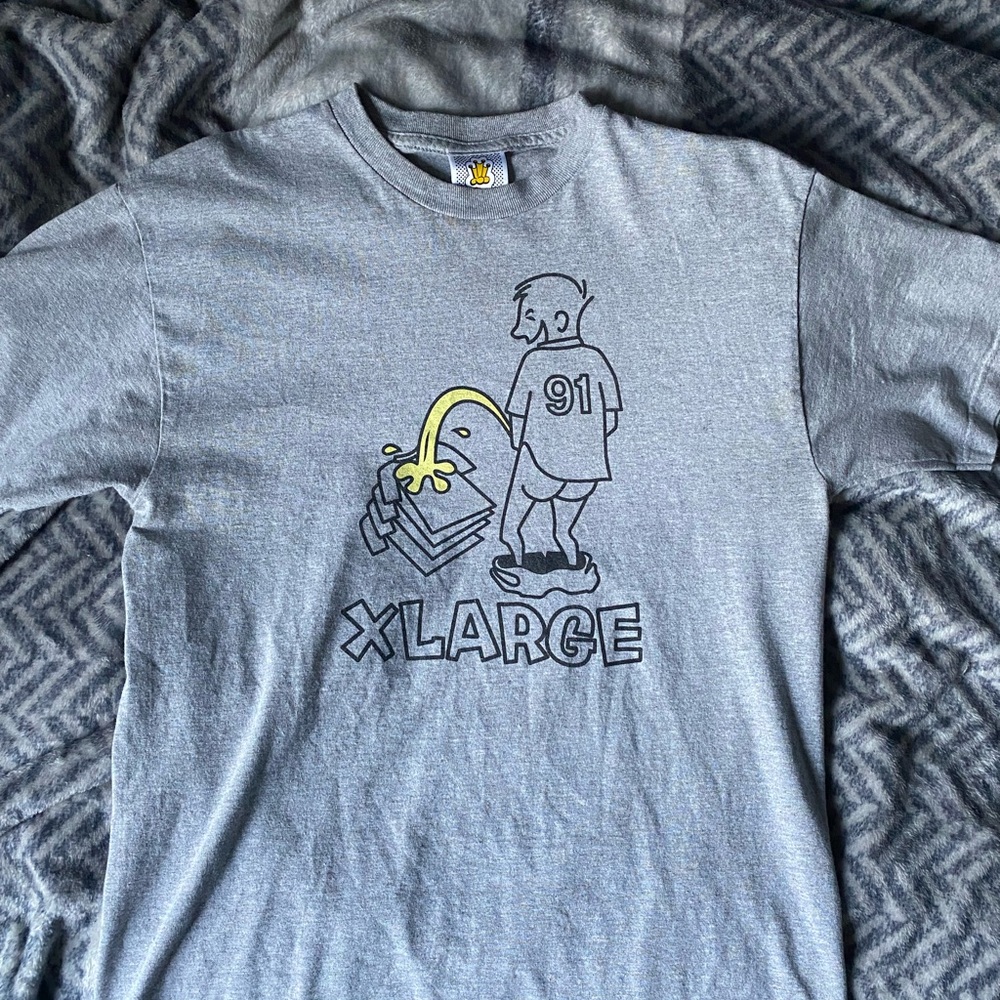 JNCO Gray Graphic Short Sleeve Tee